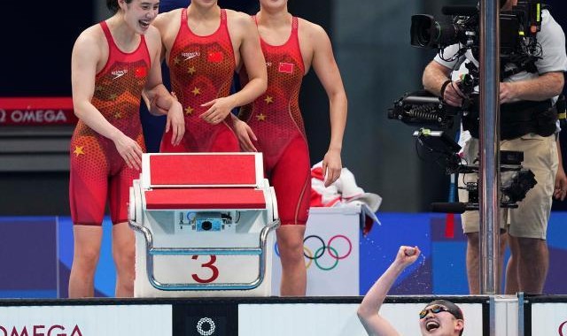 九游体育官网下载-东京奥运游泳决战纪录屡被破 张雨霏汪顺证明实力