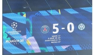 九游体育官网下载-五指山！巴黎官方社媒晒欧冠决赛5-0比分板✋