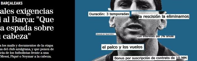 九游体育app官网-梅西巴萨续约谈判被解密，梅西很荒谬还是很真实？